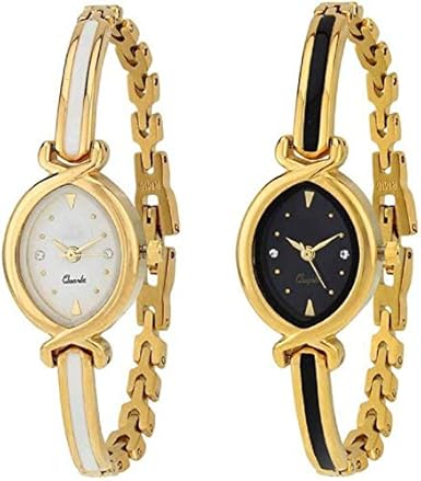 Black Color Dial God Watches for Women & Girls (Pack of 2 God-BR-50)