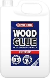 Evo-Stik Exterior Wood Glue D3 5 Litre Weatherproof Extra Strong Fast Setting