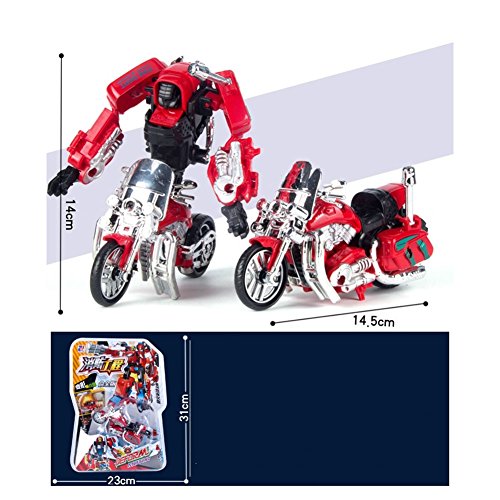 Qiyun Deformed Robot Toy 5-in-2 Mini Children Intellectual Engineering Truck Manual Transformation Robot Model Plastic Toy Christmas Giftstyle:Arm King Kong
