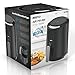 BREVO 2.7Qt 1400W Digital Air Fryer with Programmable Touch Control 8 Presets Instant Hot Frying Low-fat Cooking