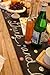 Reusable Chalk Board Table Runner for Parties, Entertaining, Drawing: Comes w/ Dustless Chalk and Chalk Holder