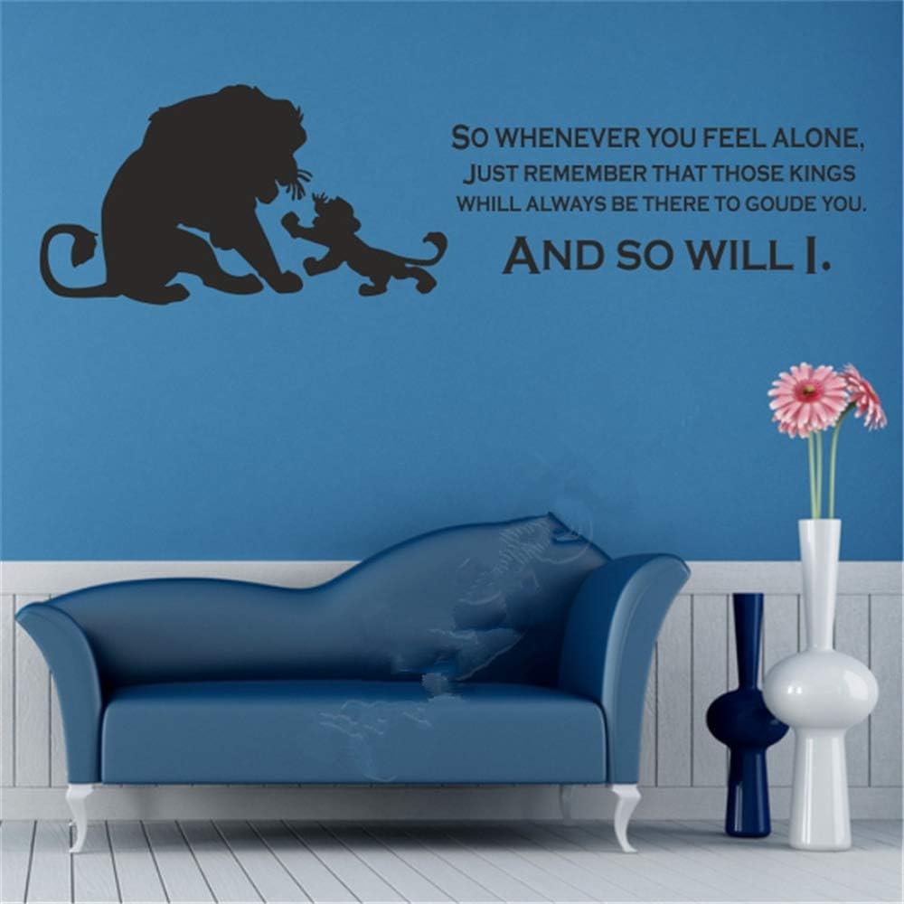Amazon Com Wall Decal Sticker Lion King Wall Art Sticker Kids