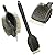 Harbor Creek 4-Piece Barbecue Grill Set- Stainless Steel Grilling Utensils- Heat Resistant Tool Handles- Dishwasher Safe- Accessories Include Spatula, Fork, Tongs & Brush