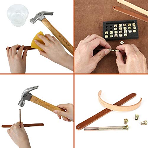 5 Yoption+Leathercarft+Stamping+Letters+Alphabet