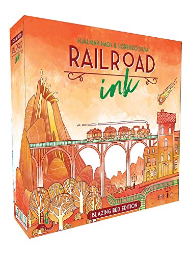 CMON Rri002 Railroad Ink: Blazing Red