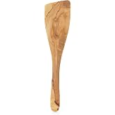Eddington Italian Olive Wood Wide Spatula, Handcrafted in Europe, 12.5-Inches,Brown