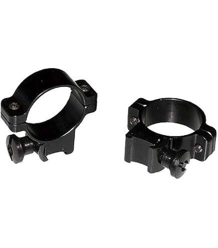 Warne CZ 527 Fixed Dovetail Scope Rings – 1in High Matte (2B1M) Made In Australia