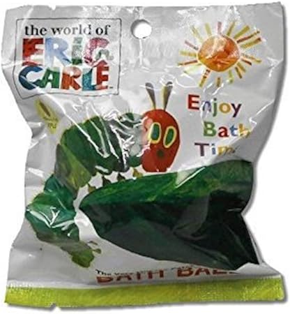 Amazon 2個セット バスボール 中身はランダム はらぺこあおむし 全6種 アップルの香り サンタン 炭酸入浴剤 通販