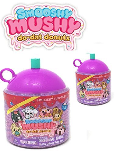 NEW! Smooshy Mushy SERIES 2.5 Surprise Do-Dat Donuts PURPLE - Slow Rise Collectible Toy, Collectible, Surprising and Fun