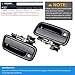 FAERSI Outside Exterior Door Handle Front Left Driver & Right Passenger Side with Key Hole Replacements for 1995 1996 1997 1998 1999 2000 2001 2002 2003 2004 Tacoma Replace# 6922035020, 6921035020
