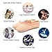 CIOR Ballet Slippers for Girls Classic Split-Sole Canvas Dance Gymnastics Yoga Shoes Flats(Toddler/Little Kid/Big Kid/Women) VTW01-2,Pink,25A