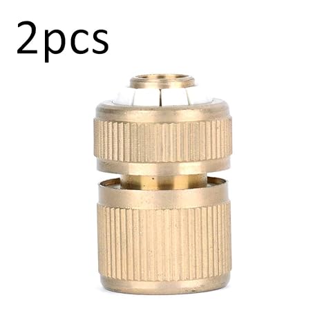 2 Pcs 1 2 Inch Female Brass Thread Faucet Hose Nozzle Quick