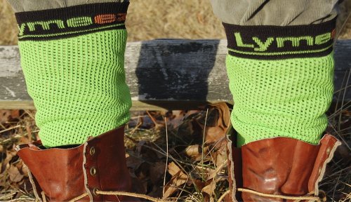 LYMEEZ Stretch Mesh Tick Repelling Leg Gaiters - Thumbnail 4