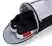 MIER Barrel Travel Sports Bag for Women and Men Small Gym Bag with Shoes Compartment 19.7inches(Black)
