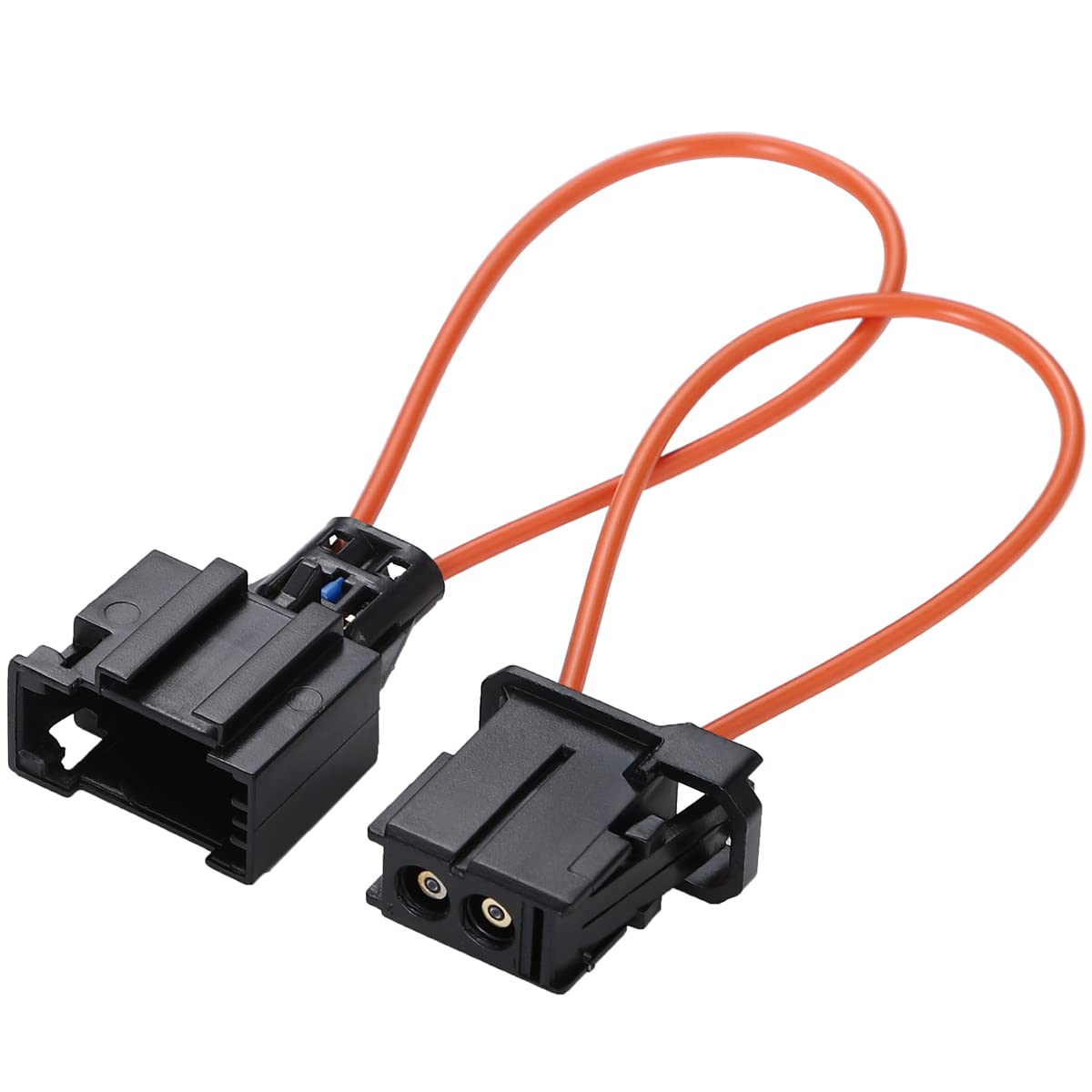 Greluma 2 Pcs Most Fiber Optic Loop Bypass Male and Female Adapter for Automobiles