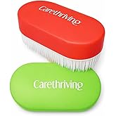 Sensory Brushes, Calming Wilbarger Therapy for Kids & Adults, Autism, Gentle on Little Hands, No Sharp Corners, Perfect-Soft 