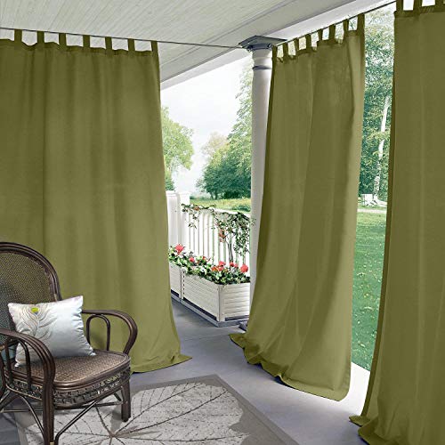 Cosypages Summer Outdoor Curtains For Front Porch Pergola Cabana