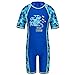 TFJH E Swimsuit for Boys One-Piece UPF 50+ Sun Protective Swmming Custumes 221 Navy 92/98