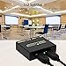 4K HDMI Splitter 1 in 2 Out, Fosmon 1x2 HDMI 1.4 Volt Powered Splitter (4k at 30 Hertz Full UHD 1080p 3D) with AC Power Adapter for Duplicated-Mirror Dual Monitor (1 Source-2 Display Simultaneously)
