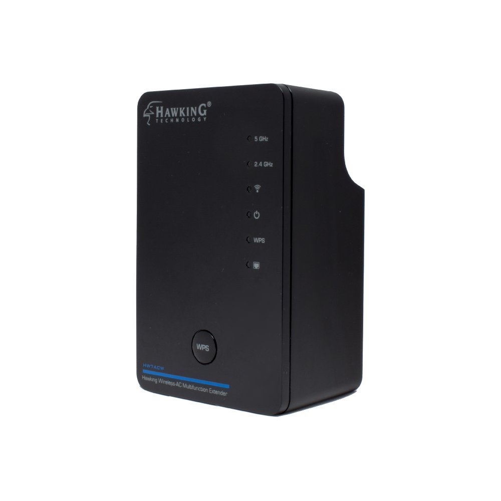 Hawking Technology Wireless-AC Multifunction Range Extender, Access Point, Bridge - Wall Plug (HW7ACW)