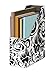 Snap-N-Store Magazine File, 12.25 x 9.75 x 3.75 Inches, Back To School Supplies for College Students, Black and White Scroll (SNS01837)