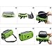 QILOVE New Water Resistant Recycling Bicycle Front Top Frame Tube Handlebar Bag Smartphone Storage Holder (Green)