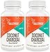 Bulletproof Upgraded Coconut Charcoal Capsules - 90 Ct.(500 mg) (Pack of 2)