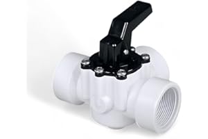 Fibropool 3-way Diverter Pool Valve 3.8cm Female Threaded