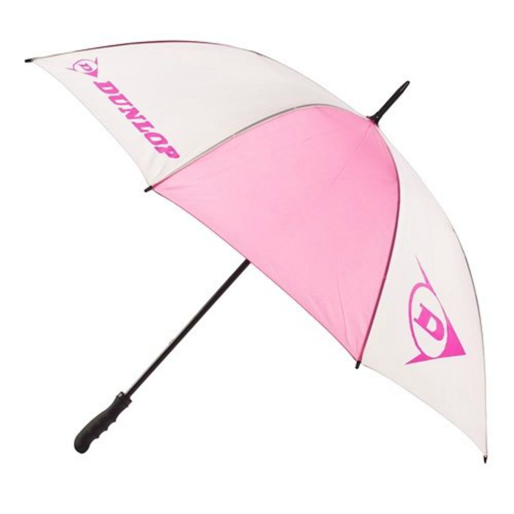 Dunlop Pink/White 62" Windproof Golf Umbrella Amazon.co.uk Sports