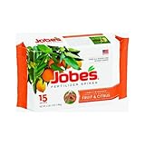 Jobes 01612 Fertilizer Spikes for Fruit and Citrus Trees, 9-12-12, 15 Pack