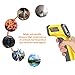 Dr.meter IR-10 Non-Contact Digital Laser Infrared Thermometer -58℉-716℉(50℃-380℃), Yellow and Black