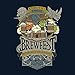 World of Warcraft Men's Brewfest Premium T-Shirt (Navy, Large)
