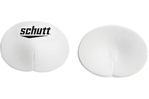 Schutt Sports Varsity Vinyl-Dipped Knee Pads - Skill Position, White