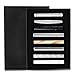 Jstyle 8 Pcs Tie Clips Set for Men Tie Bar Clip Set for Regular Ties Necktie Wedding Business Clips with Box B