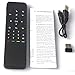 ProChosen Rechargeable P3 Multifunction Air Mouse with Wireless Qwerty Keyboard, 3-Gyro + 3-Gsenso, Infrared Learning Remote Control for Android TV Box, Smart TV, PC, Windows ,HTPC, Mac OS, Linux