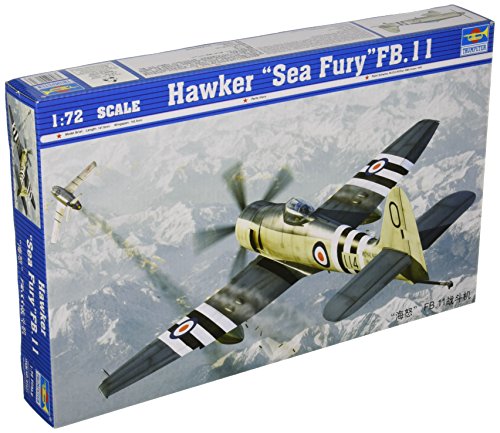 Trumpeter 1/72 Hawker Sea Fury FB11 Fighter
