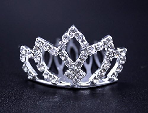 Exquisite Rhinestones Crystal Photo Prop Newborn Baby/Flower Girl Tiara Crown