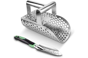 YTYLSJ Beach Metal Detecting Sand Scoop - Beach Metal Detecting Sand Scoop for Underwater Treasure Hunting, Suitable for Beach Gold Prospecting and Rapid Metal Detection Screening. (style8)