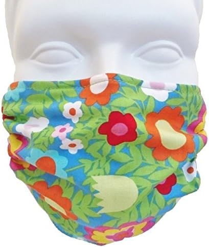 Breathe Healthy Child Size Face Mask (Floral Medallions)