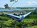 SHINE HAI Camping Hammock, Lightweight Parachute Nylon Garden Hammock, Portable Bed for Backpacking, Camping, Travel, Beach, Yard
