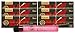 RAW Black Natural Unrefined 1 1/4 Rolling Papers (6 Packs) with Rolling Paper Depot Doob Tube
