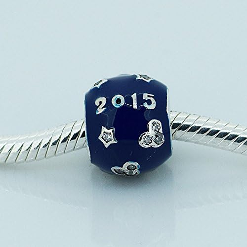 Compatible With Pandora Jewelry Bracelets 100% 925 Sterling Silver Beads 2015 Edition Mickey CZ DIY Charms Original