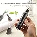 Zoommate Professional Nose Hair Trimmer, Powerful Waterproof Nose Ear Hair Trimmer for Men, Wet/Dry Use Nose Clippers with LED Light, Battery Operated(Included an AA Battery)