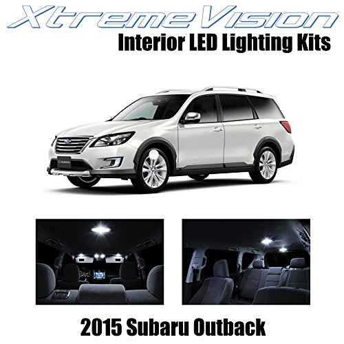 Click Here to See More Images XtremeVision Subaru Outback 2015+ (12 Pieces) Pure White Premium Interior LED Kit Package + Installation Tool