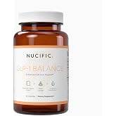 Nucific GLP-1 Balance Weight Management &amp; Energy Support, 60 Capsules | Features CQR-300 and Triacetin to help manage cravings and support metabolism, energy and overall wellness.