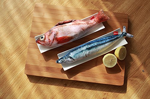 Laifug Fish Cat Toy with Catnip (2 Toys, Standard)