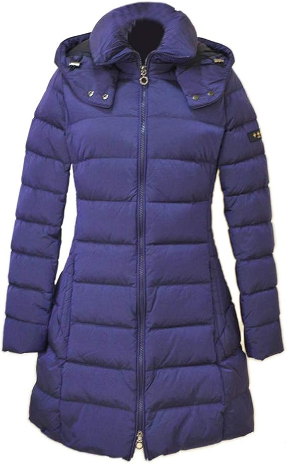 Amazon Tatras タトラス ダウンコート レディース フード付き ポリテアマ Ett19w507 Ltaa4694 Politeama 75 ブルー 3 コート ジャケット 通販