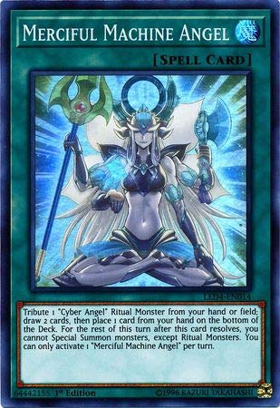 Yu-Gi-Oh! - Merciful Machine Angel - LED4-EN014 - Legendary Duelists: Sisters of The Rose - 1st Edition - Super Rare