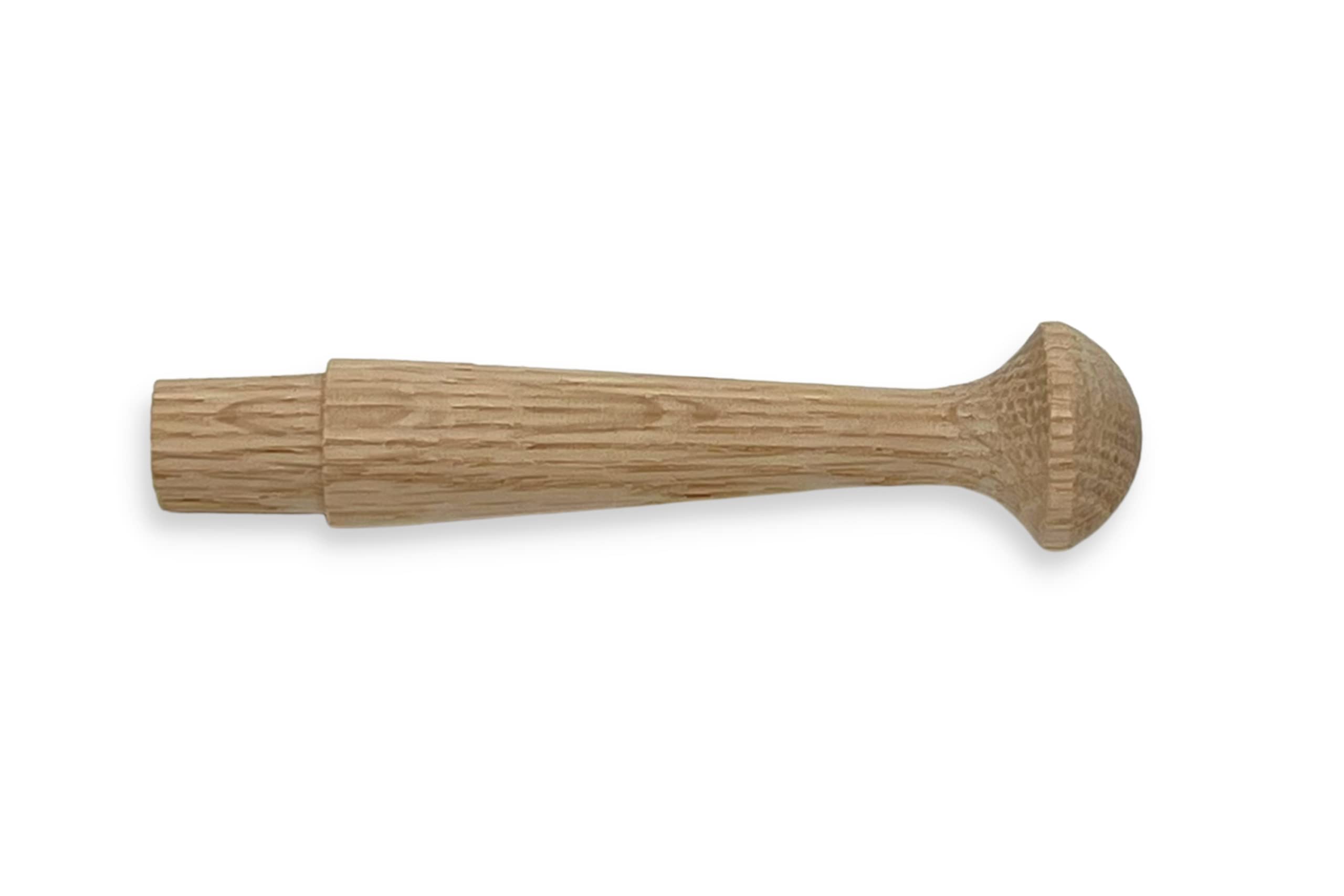 Oak 3.5-Inch Wood Premium Shaker Pegs with 5/8-Inch Tenon (10-Pack) - Balsam Point Workshop
