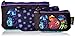 Laurel Burch 277986 Cosmetic Bags 3/Pkg, Dogs & Doggies